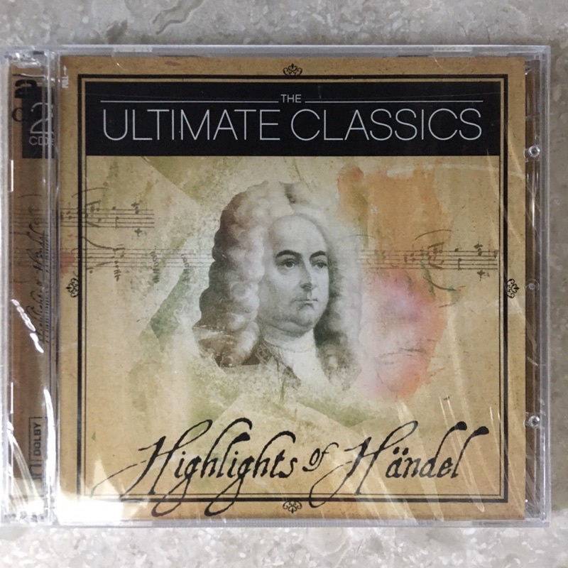 The Ultimate Classics - Highlights Of Handel ( set of 2 Classical CD ...