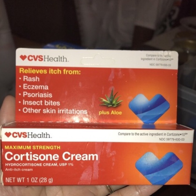 CVS Health Cortisone Cream Hydrocortisone cream, usp 1 (28g) Shopee Philippines