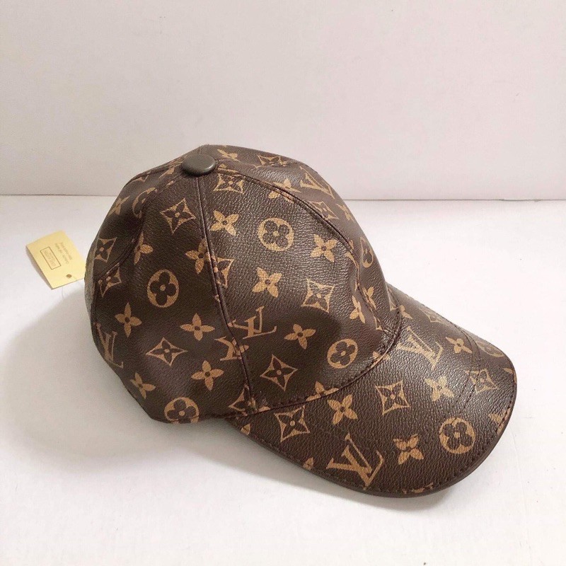 Best Selling! Louis Vuitton LV baseball cap leather COD