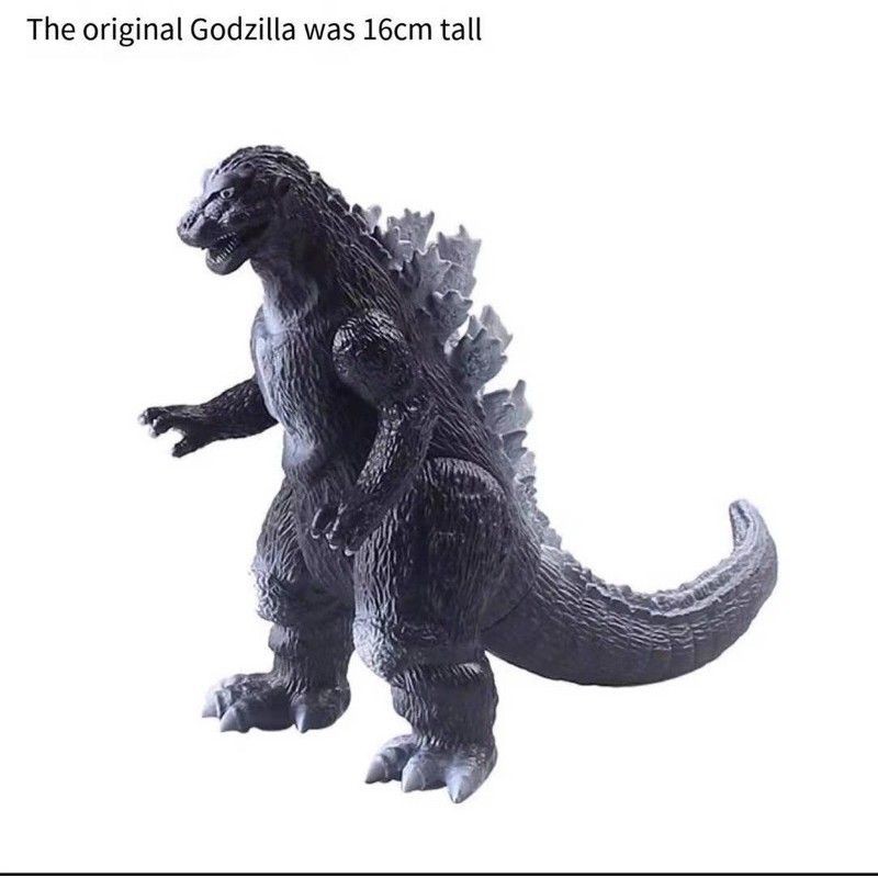 Black best sale godzilla toy