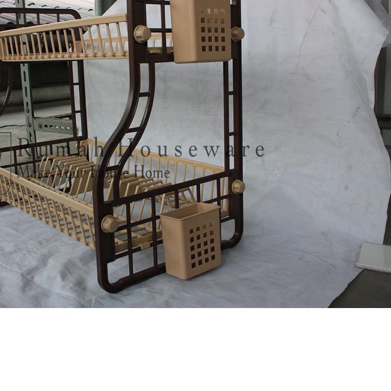 2-tier Plastic Dish Rack | Shopee Philippines