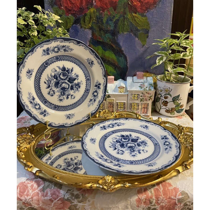 Blue rose fine clearance china