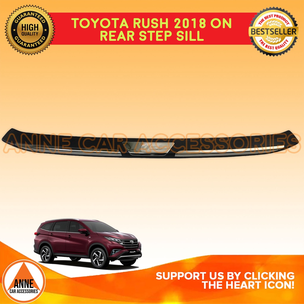 Rear Stepsill for Toyota Rush G E 2018 2019 2020 2021 2022 2023 2024 ...