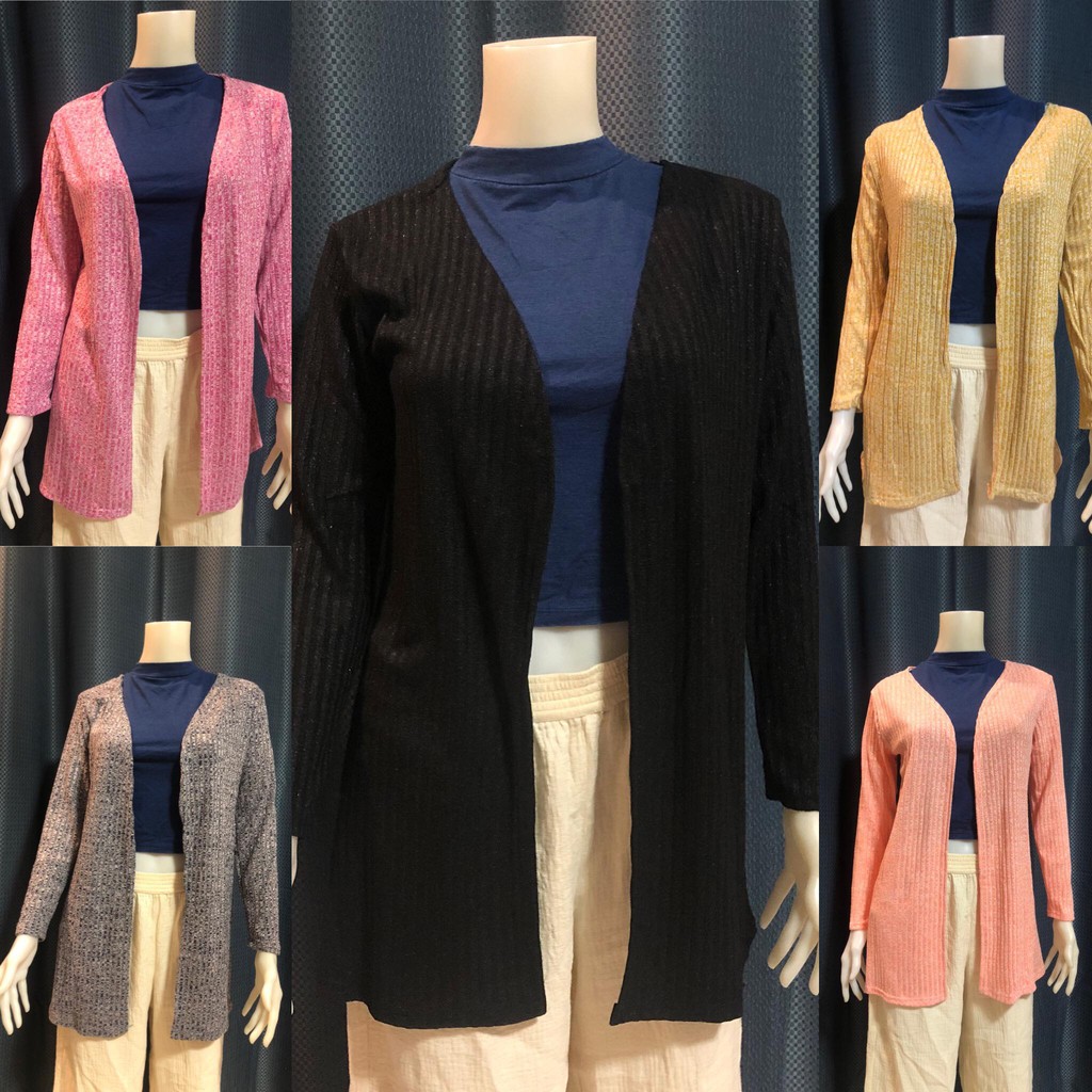 Knnited Cardigan Blazer Cardigan Office Cardigan Shopee Philippines