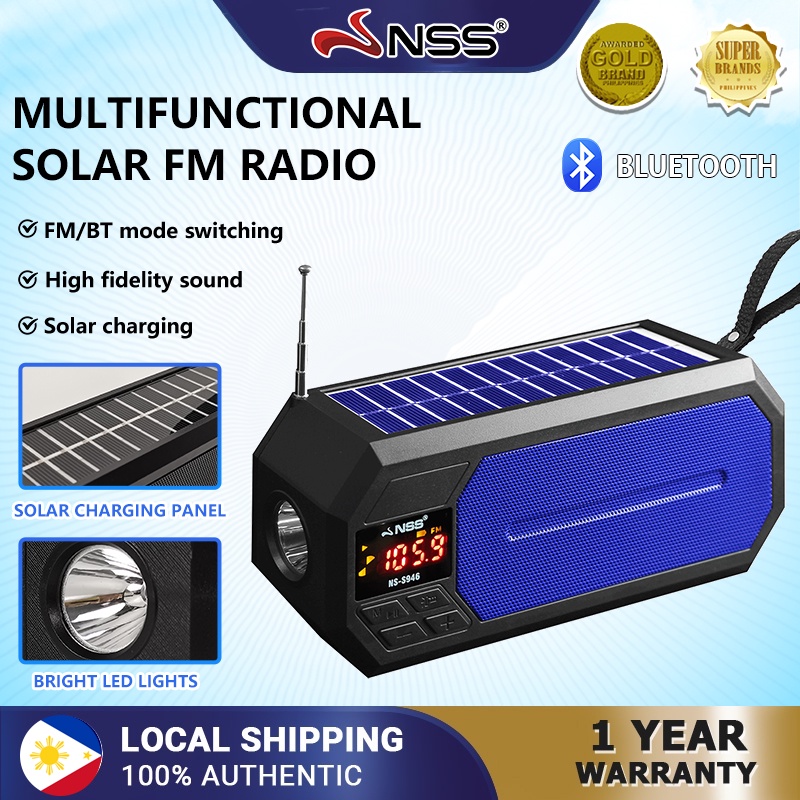NSS wireless bluetooth speaker rechargeable portable portable speaker ...