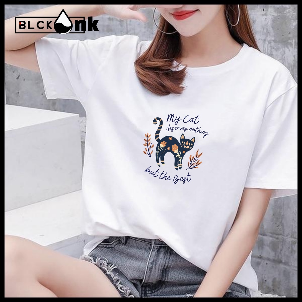 SIMPLE WHITE TEES/KOREAN TEES/FREE SIZE/OVERSIZE/COTTON SPANDEX 180GSM ...