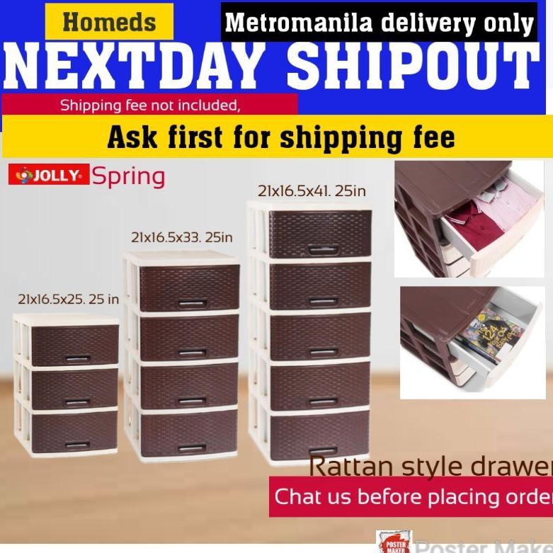 Shop rattan spring drawer for Sale on Shopee Philippines