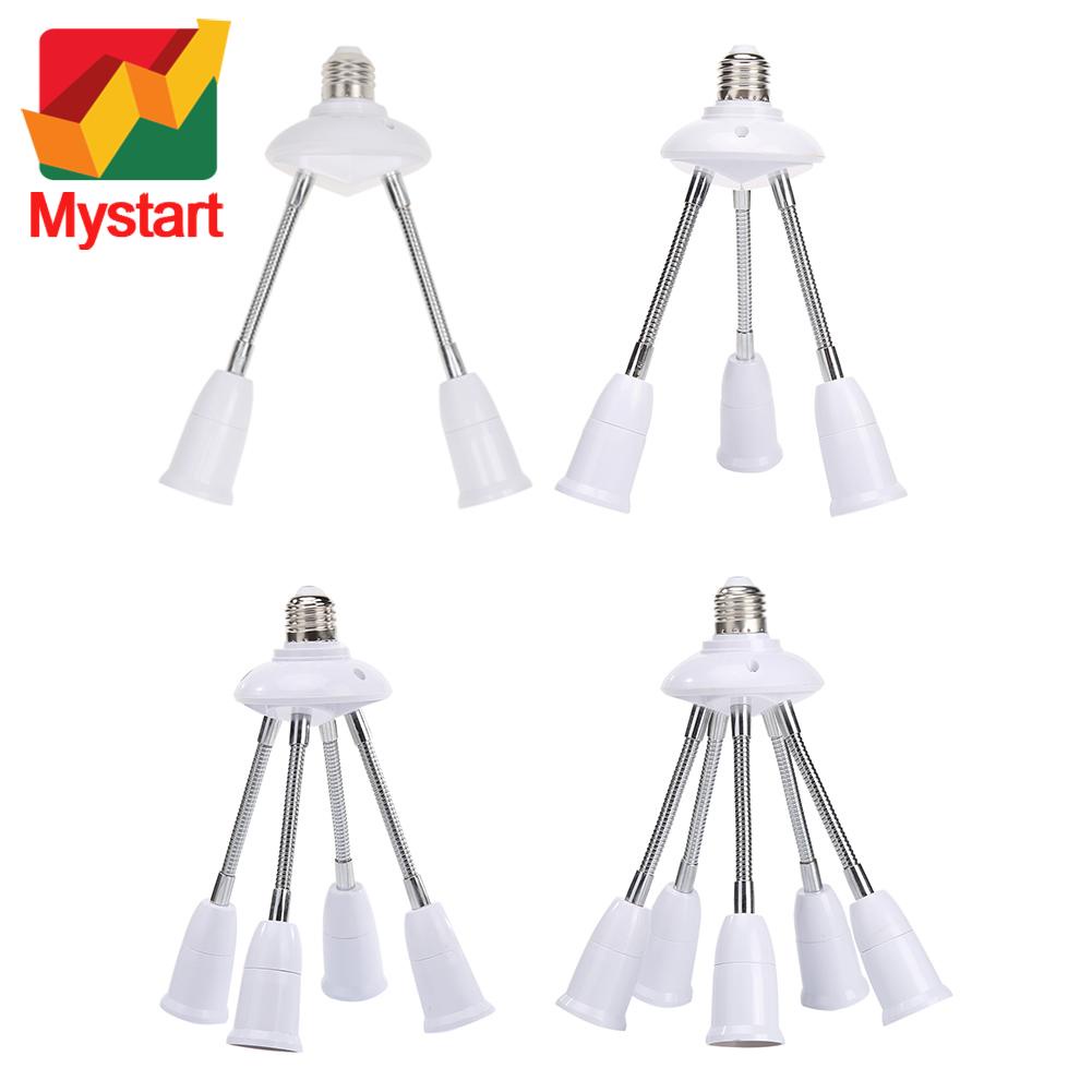 Bulb Socket Adjustable E27 Lamp Holder for LED Light Adapter Converter ...