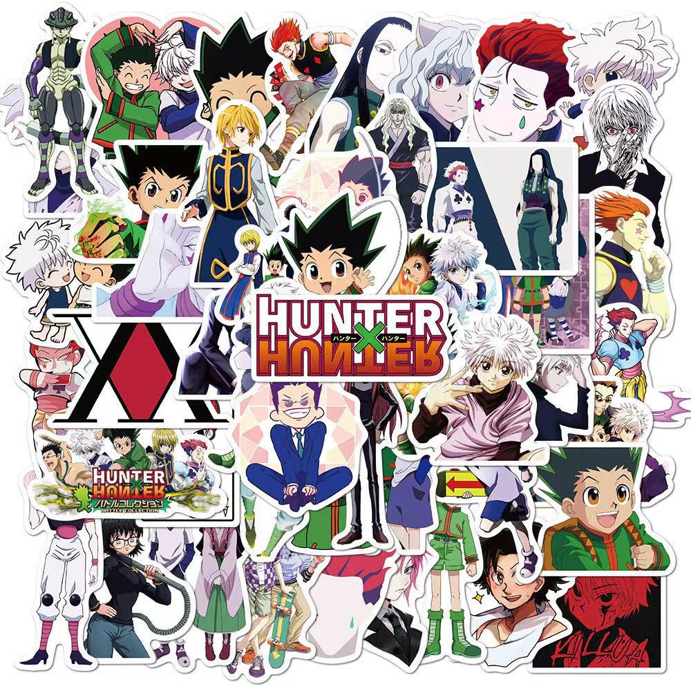 xs399-50pcs Hunter Killua comic Graffiti waterproof sticker | Shopee ...