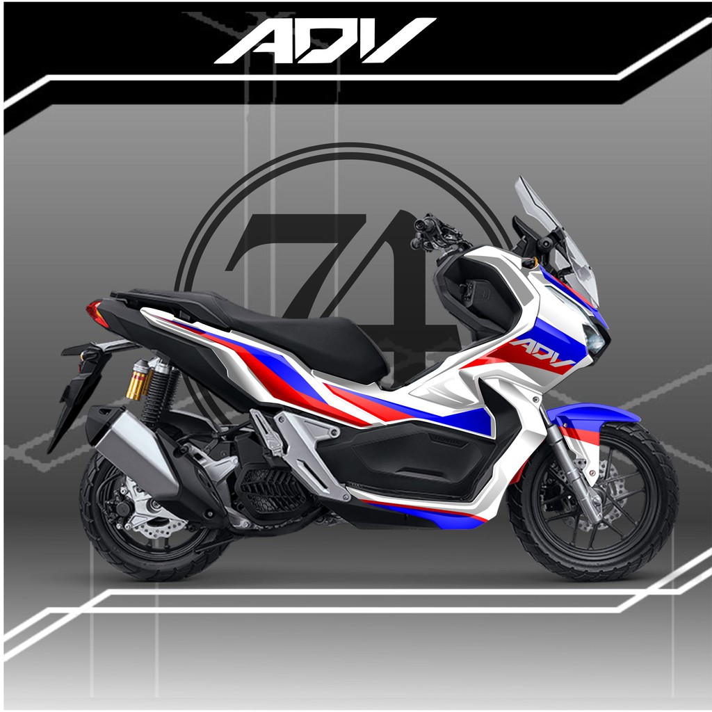 Decal sticker honda adv 150 dekal sticker striping adv full body Code ...