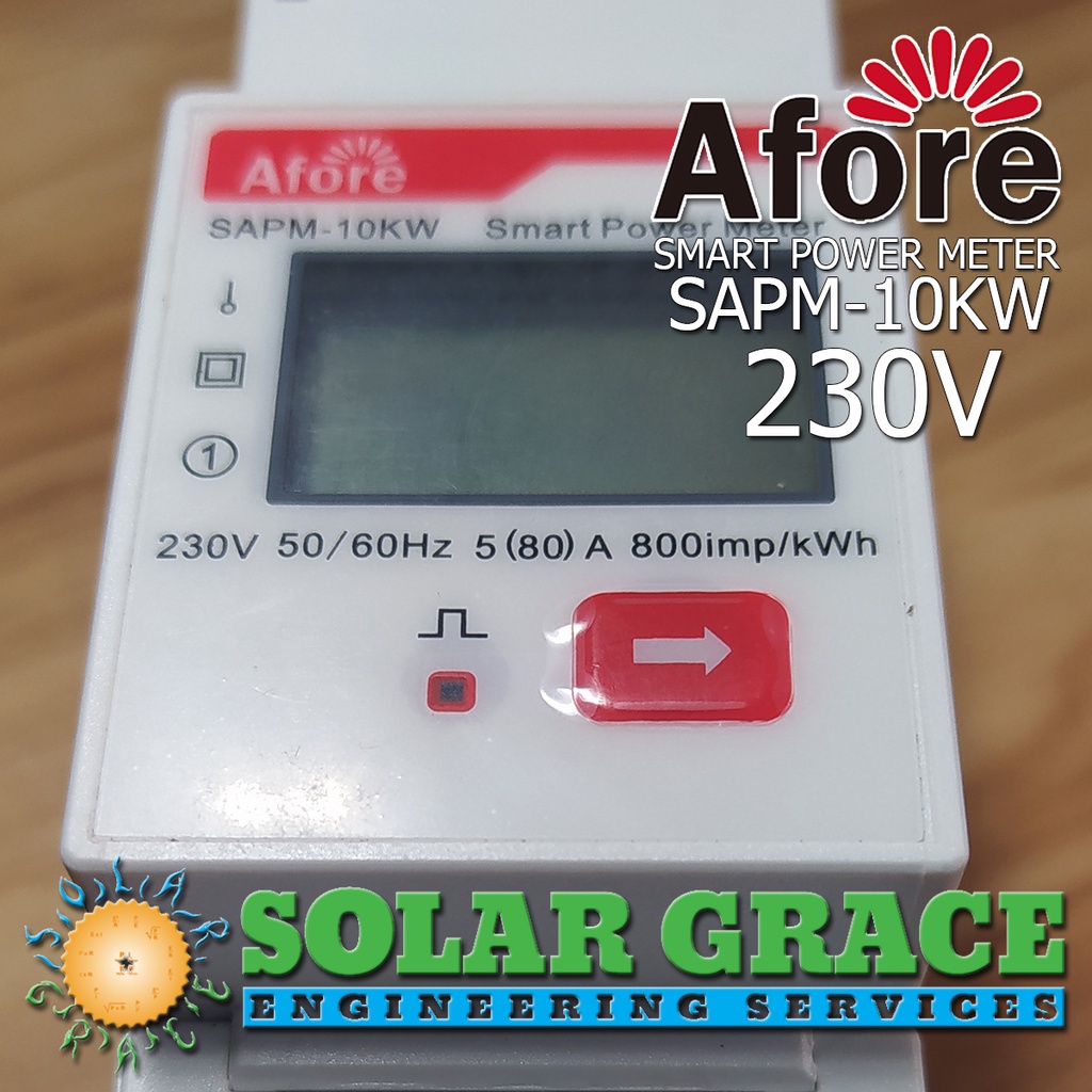 Afore Smart Power Meter SAPM-10kW 230V | Shopee Philippines