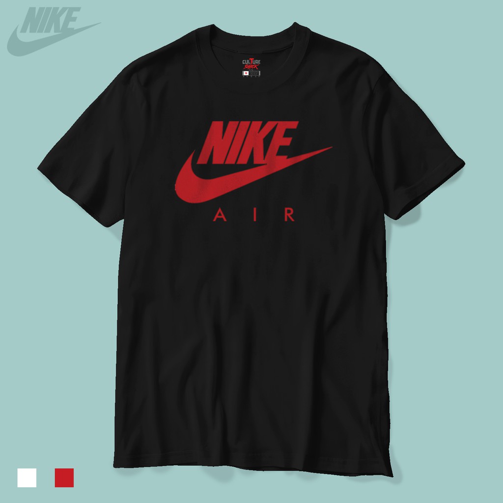 Nike t shirt red and black best sale