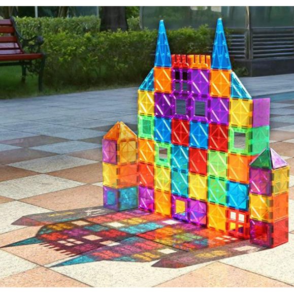 Magnetic Tile / STEM toys for kids / Magnetic BUilding Blocks / TILES ...