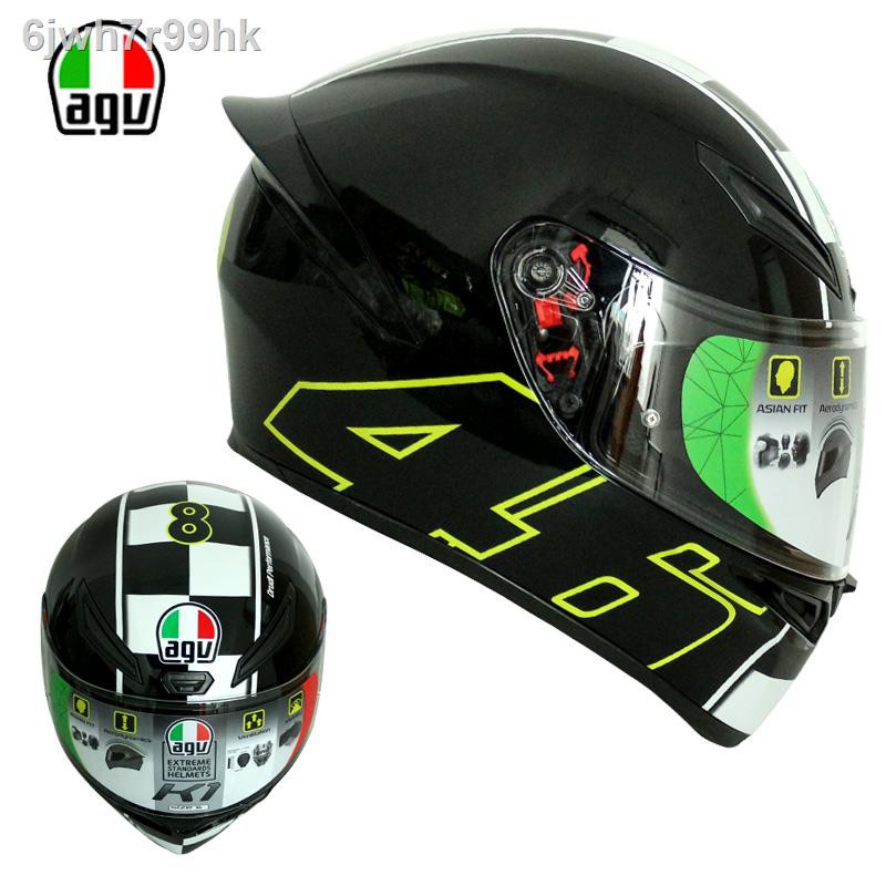 AGV helmet K1 motorcycle racing full face coverage anti-fog men and women  four seasons sports K5 K3