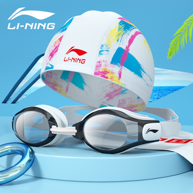 Mga swimming goggle, hindi tinatagusan ng tubig, antifog, lalaki at