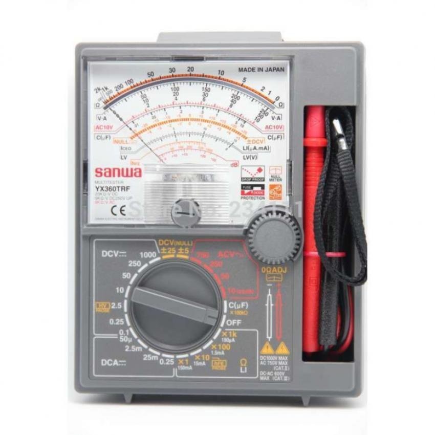 Sanwa Analog Multi Tester(YX360TRF) Shopee Philippines