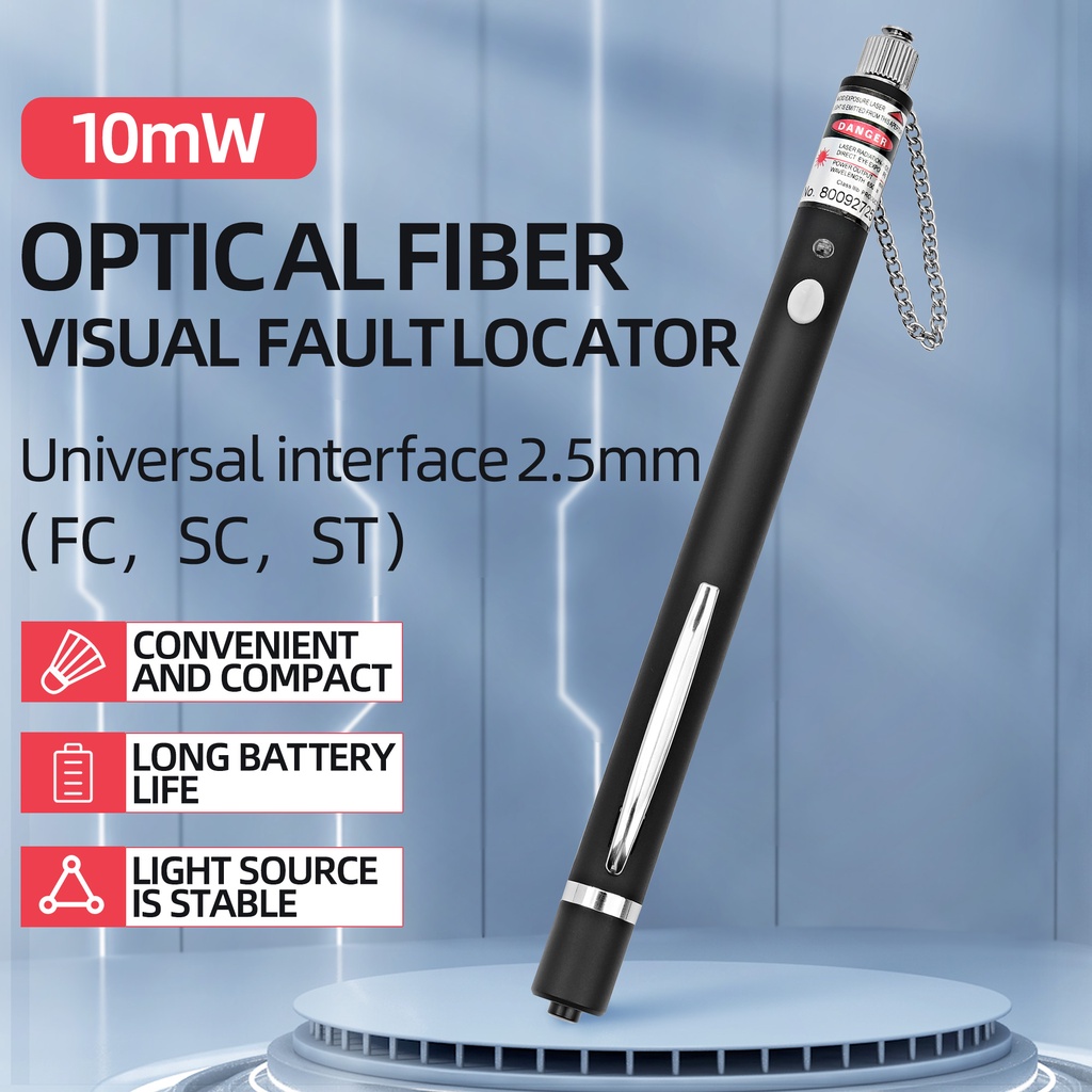 Finder Test Tool Pen type Visual Fault Locator 10mW Optical Cable