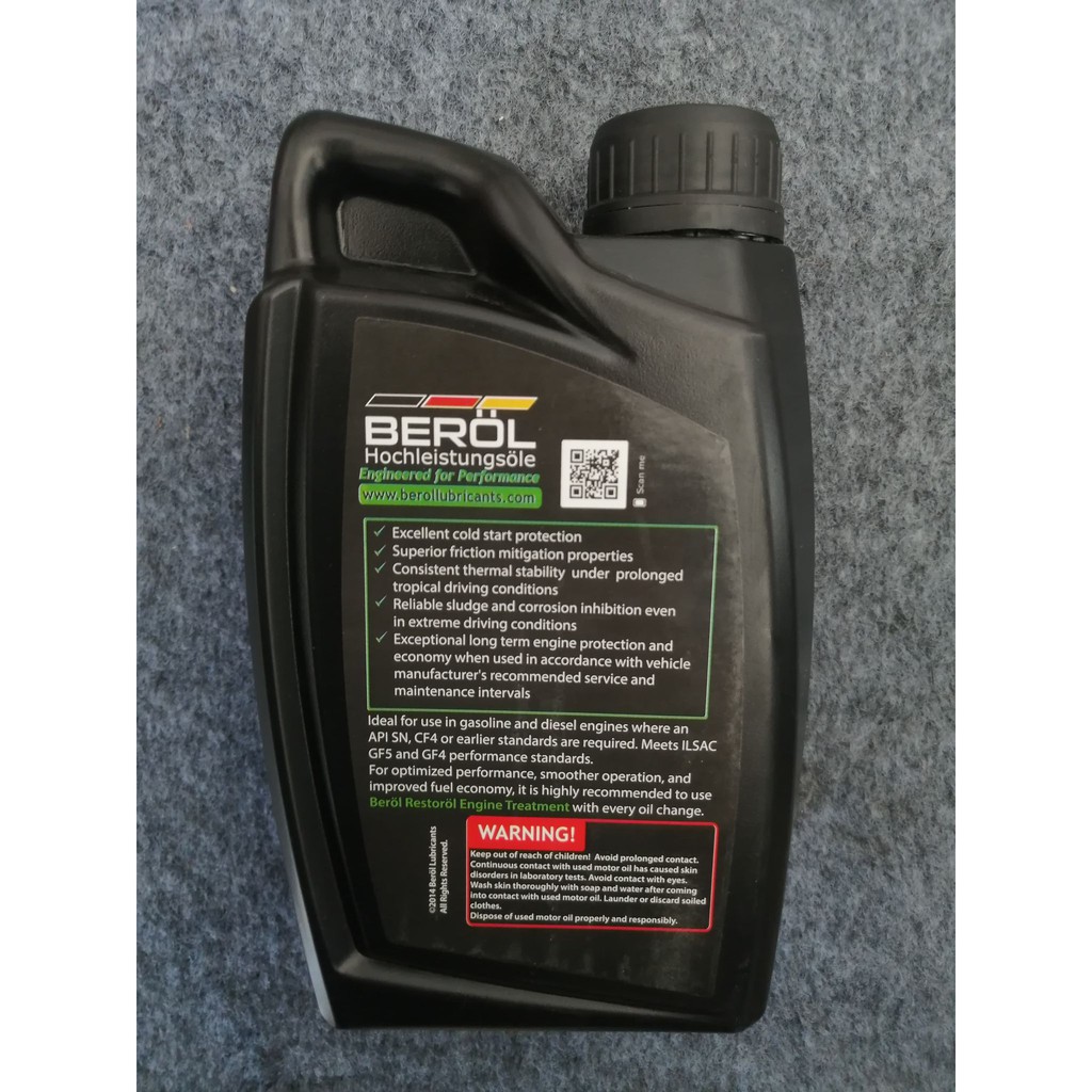 BEROL 15W 40 MACHT Premium Multigrade Engine oil (1L) | Shopee Philippines