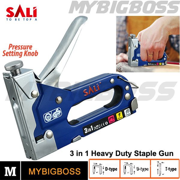 Sali Heavy Duty 3 In 1 Multitool Nail Stapler Gun Stapler Stapling