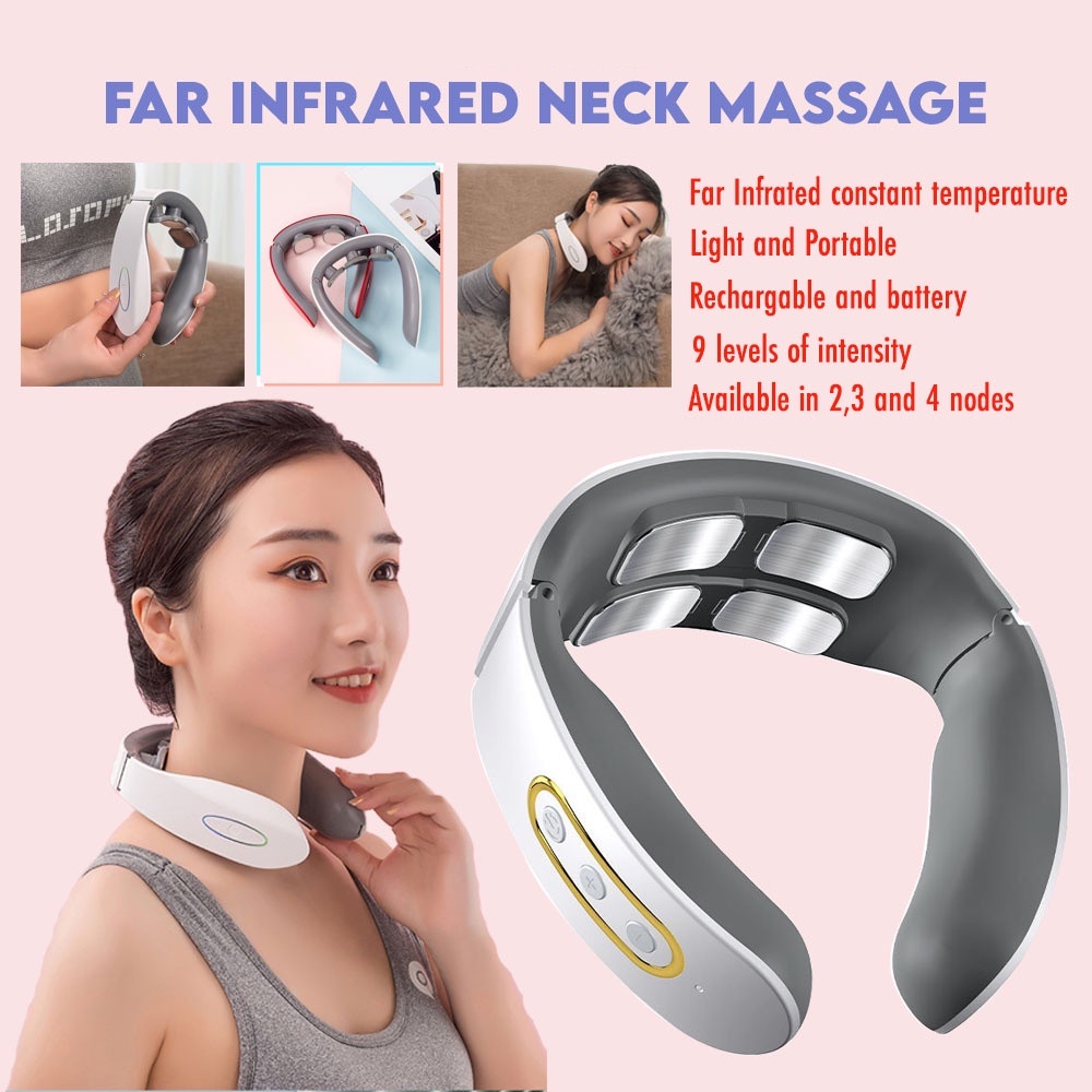 Neck Massager Electric Neck Massage Pain Relief Tool Health Care