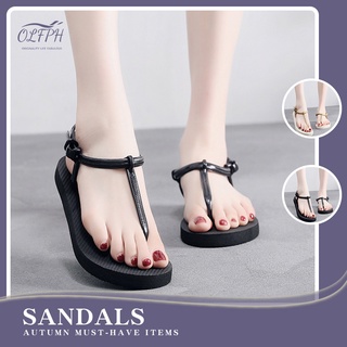 Shop flat sandals with strap for Sale on Shopee Philippines
