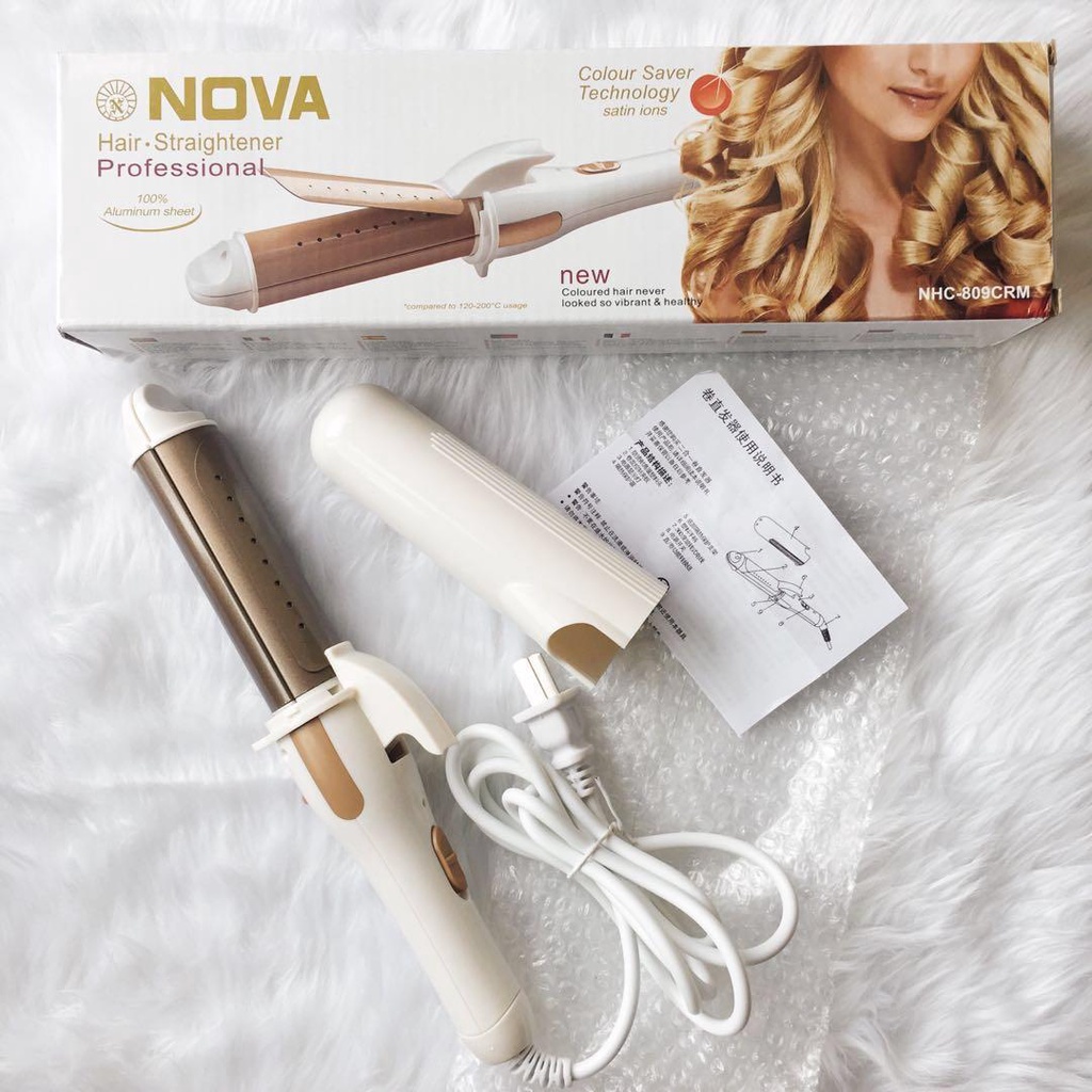 How to use outlet nova hair curling iron