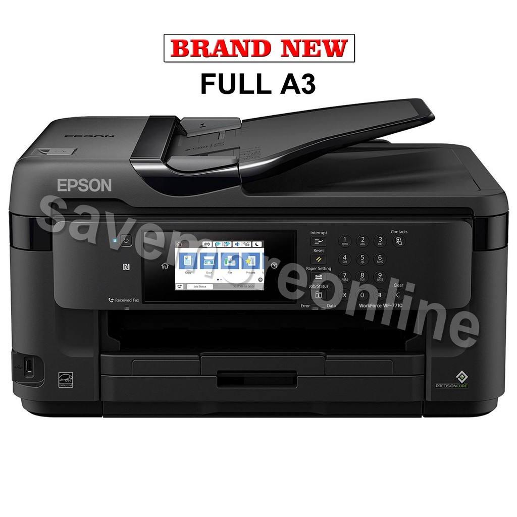 Epson Workforce Wf 7710dwf 7 In 1 A3 Printer Wf 7710 Shopee Philippines 3440