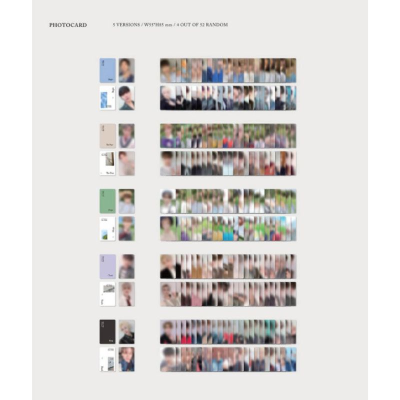 Seventeen An Ode Album Photocard Inclusions - The Poet Hope (S.coups ...