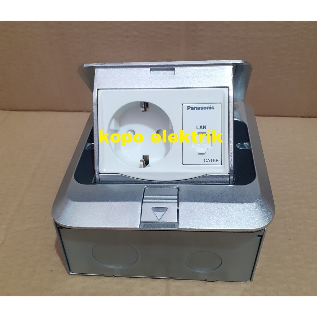 Panasonic Floor Socket + CAT5E LAN socket | Shopee Philippines
