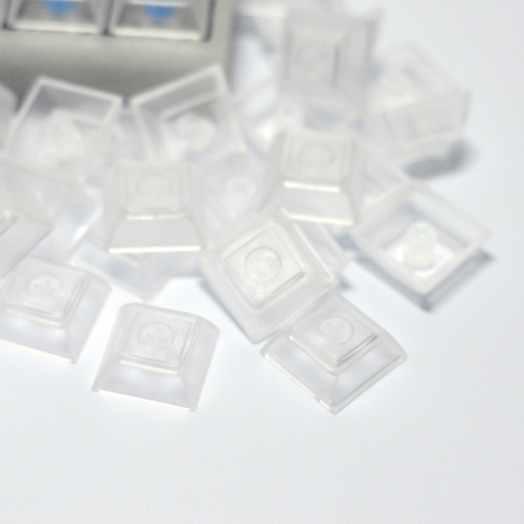 Pabile 10x DSA Uniform Profile Blank Keycaps for MX Mechanical Keyboard ...