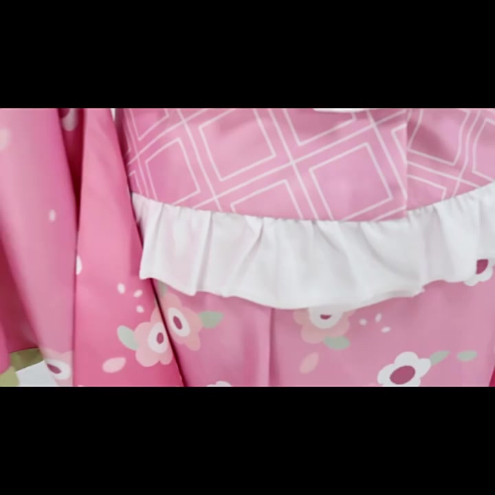 Kanroji Mitsuri Pink Cosplay Costume Kisatsutai Sexy Kimono Halloween ...