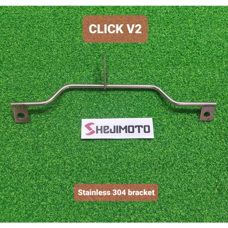 Click 125, 150 V2 stainless bracket for lights Shopee Philippines