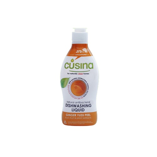 Cusina Natural Concentrated Dishwashing Liquid Ginger Yuzu Peel