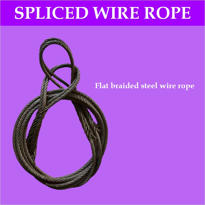 Mago 14-16mm 2 Meters Spliced Wire Rope (Black Wire Rope IWR Capacity ...