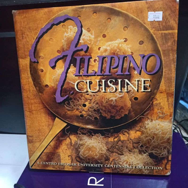 Filipino cuisine - coffee table book | Shopee Philippines