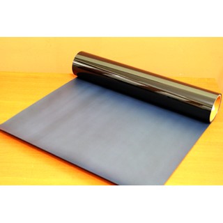 HITAM Polyflex korean pvc black perroll 25 meters | Shopee Philippines