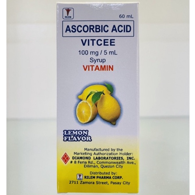 VITCEE 60ml (Ascorbic Acid) | Shopee Philippines