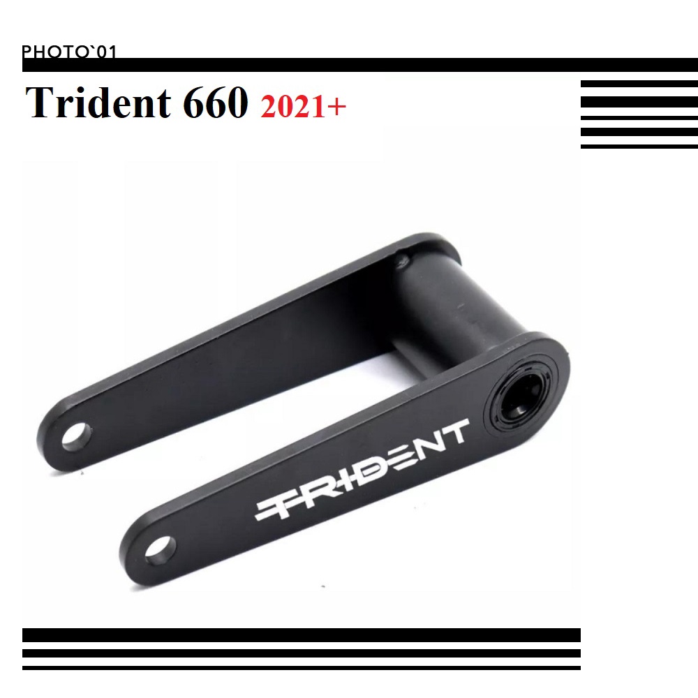 Psler For Triumph Trident 660 2021 2022 Rear Suspension Cushion Lowering Link Kit Linkage Drop