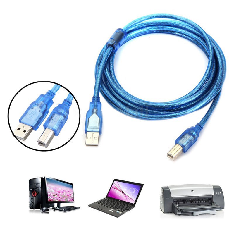 BG High Speed USB 2.0 Printer Cable Scanner A Male to B Male 1.5M 3m 5m ...