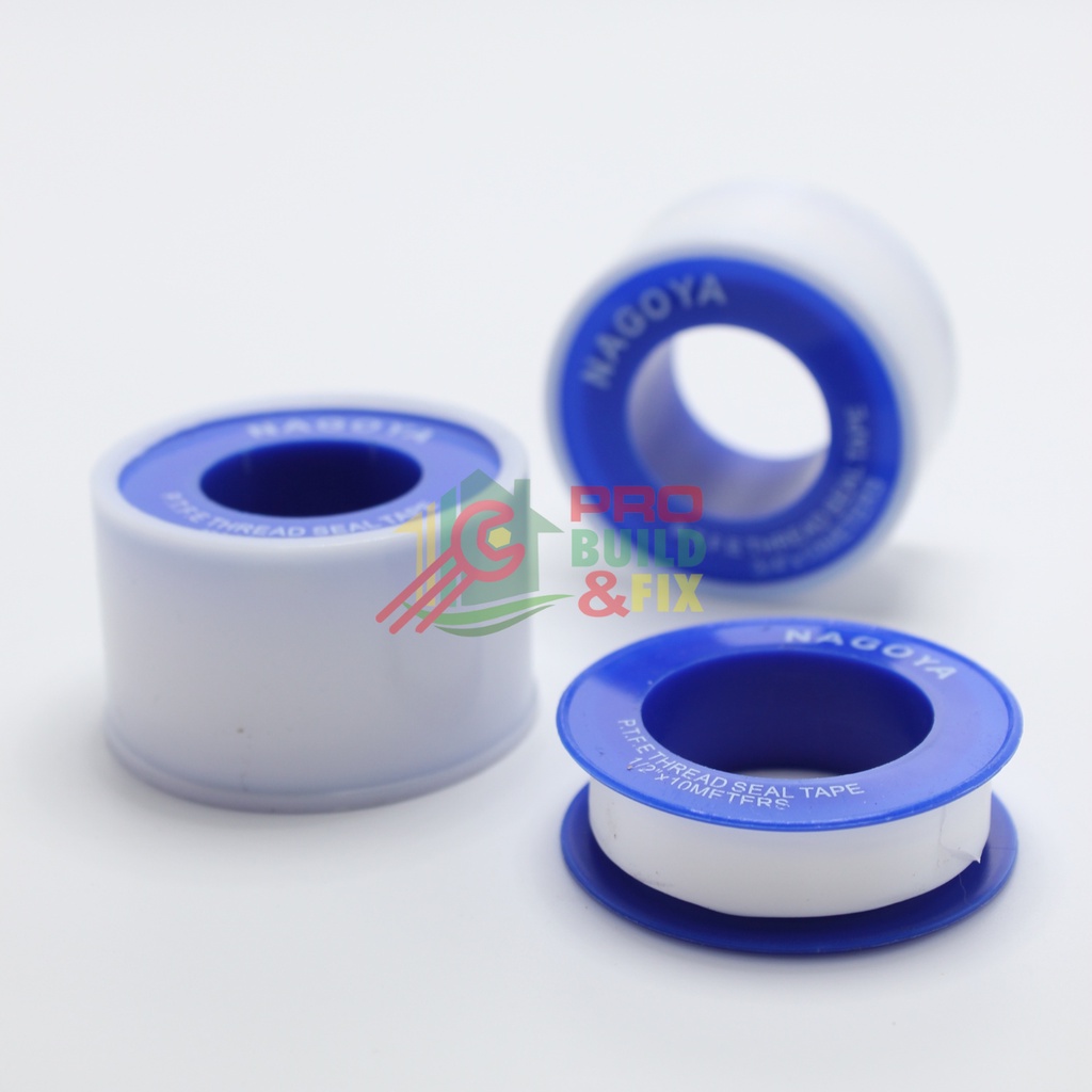 Teflon Tape 1/2" 3/4" 1" (10METERS) Plumbing Tape for Shower Head Pipe