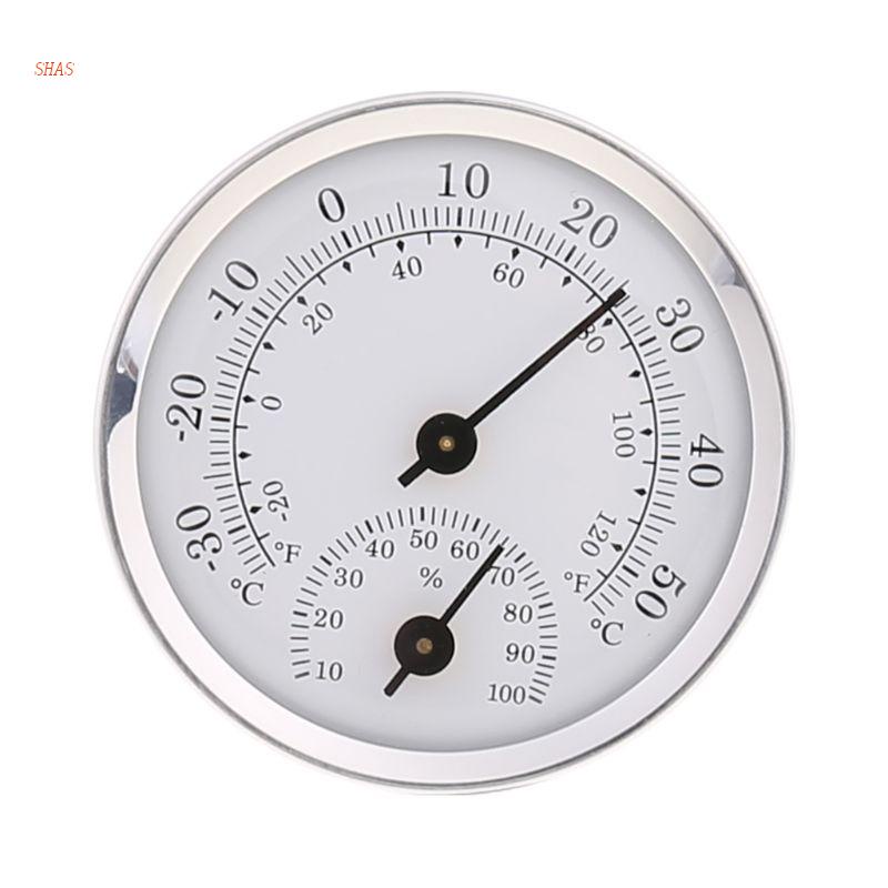 Wall Mounted Temperature Humidity Meter & Hygrometer For Sauna Room ...