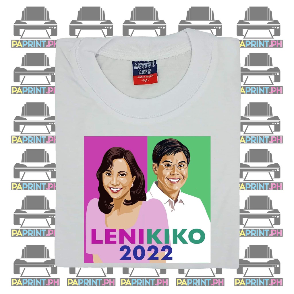 LENI KIKO GRAPHIC Shirt | Leni Robredo | Let Leni Lead (Election Shirts ...