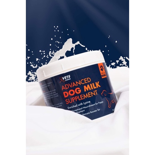VETS CHOICE Advanced Dog milk 650g | Shopee Philippines