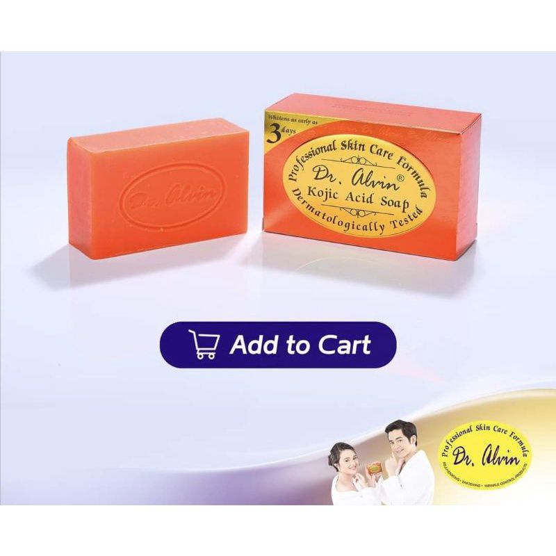 Doctor Alvin Kojic Acid Soap 135 g. | Shopee Philippines