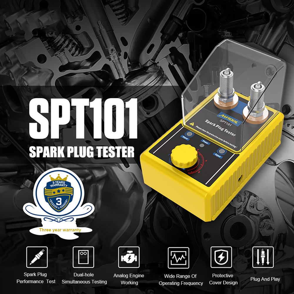 220V 110V 2 Hole Spark Plug Analyzer Ignition Testers Car Spark Plug