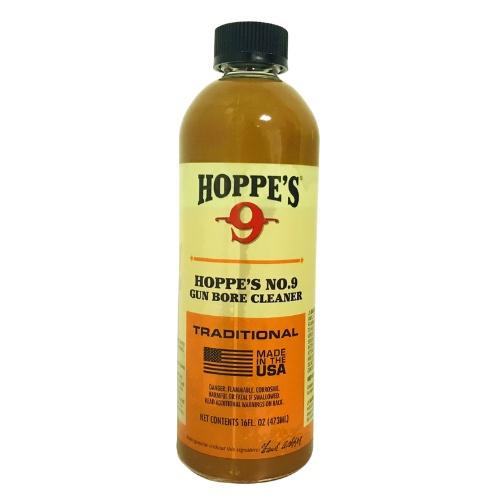 Hoppe's No. 9 Gun Bore Cleaner 16 fl.oz / 473 ml (PACKAGING MAY VARY