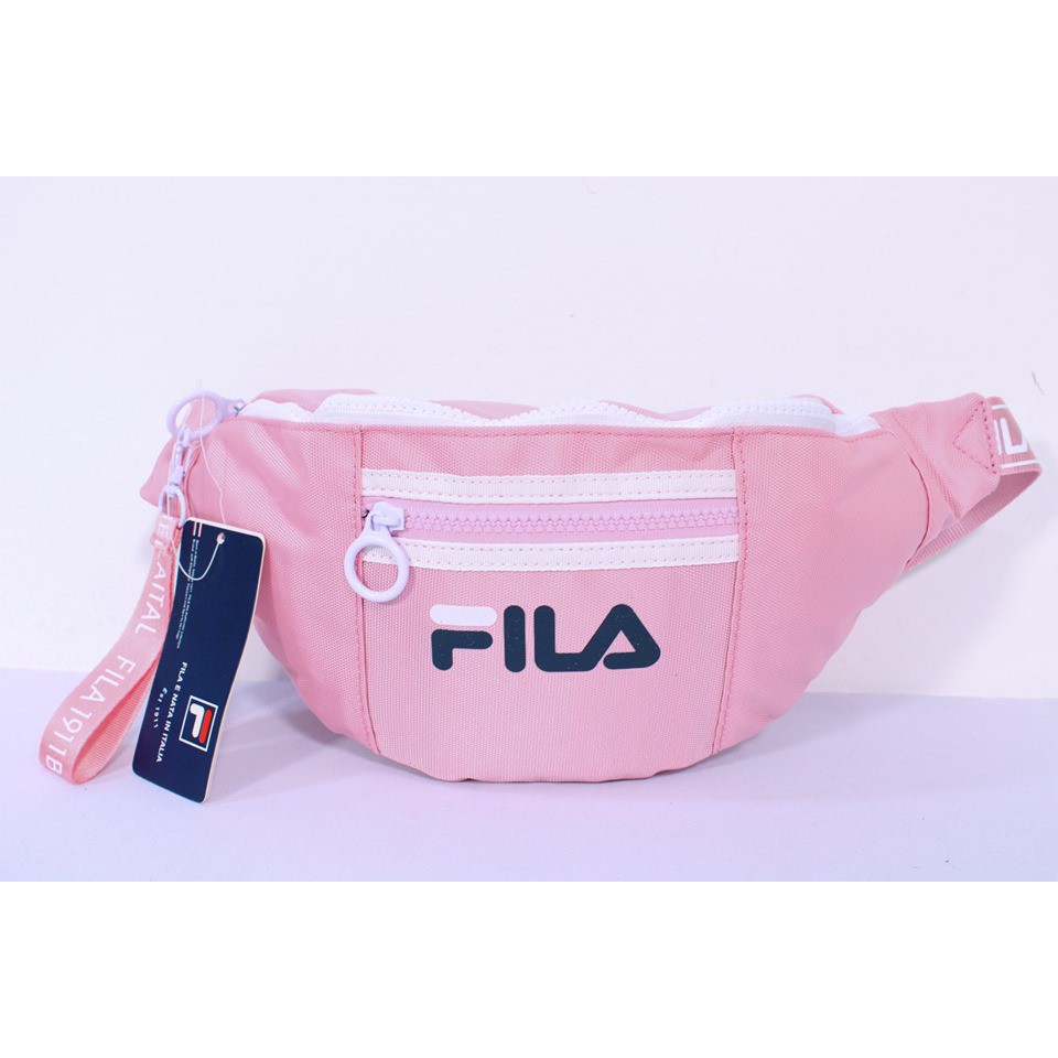 Fila Fashion Waist Bag Pink Shopee Philippines