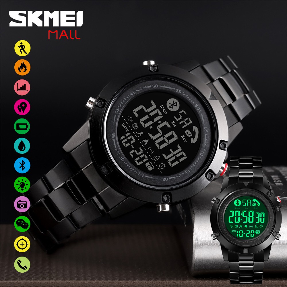 Smart reminder sales 3d pedometer watch