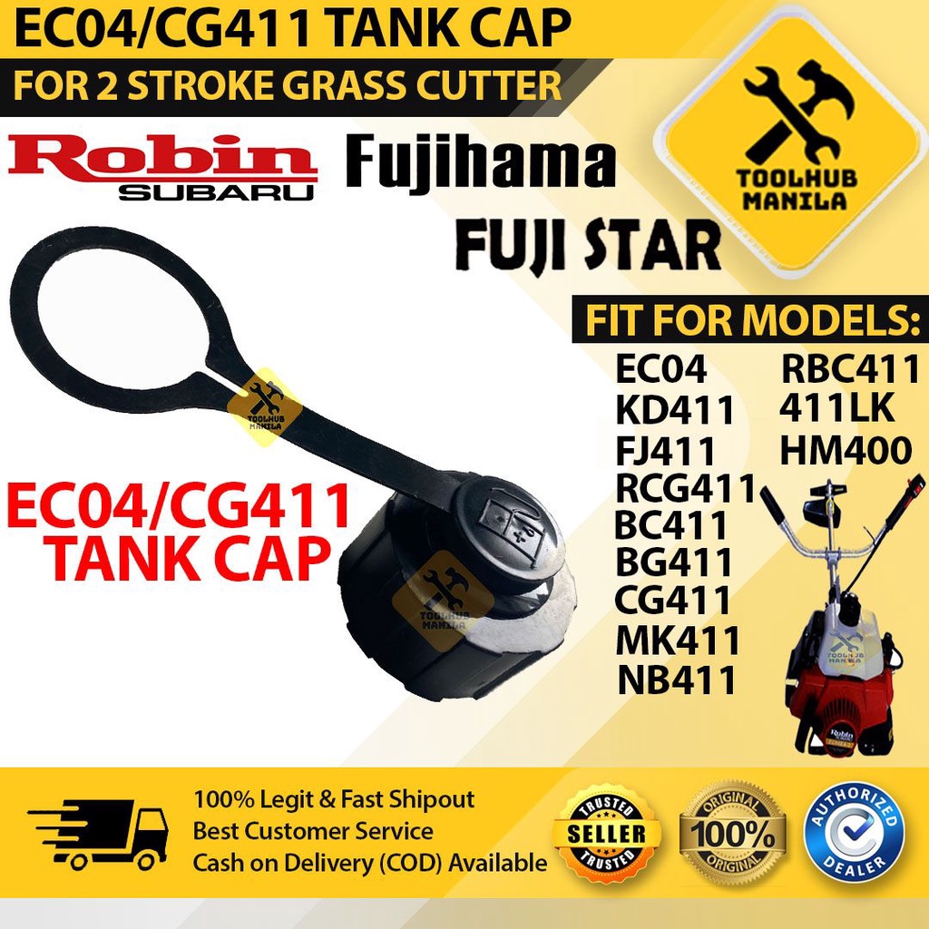 EC04/CG411 Tank Cap Only Fuel Tank Cap for Robin EC04, CG411 2 stroke ...