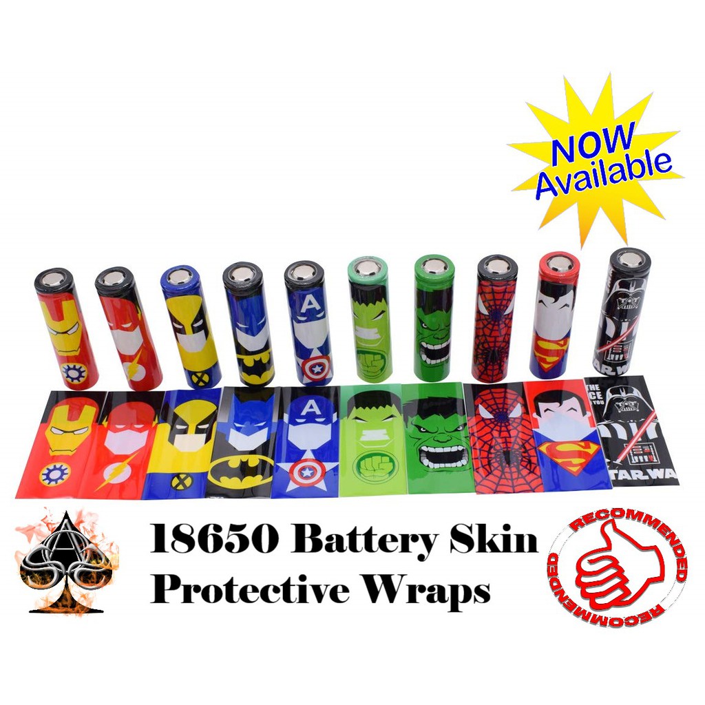 18650 BATTERY COVER 1PAIR SHRINK WRAP | Shopee Philippines